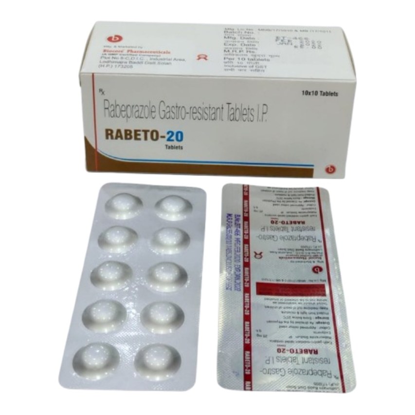 Rabeto 20mg 10's