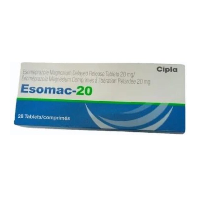 Esomac 20mg 28's