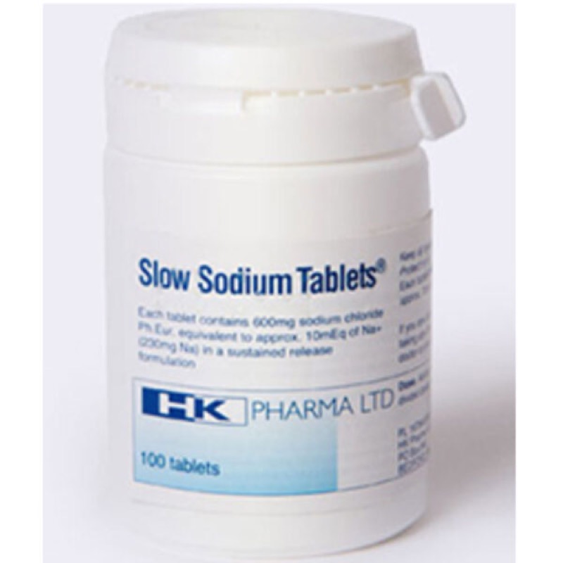 SLOW SODIUM 600MG 100'S