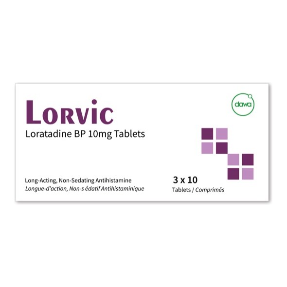 Lorvic Tablets 10mg 30S