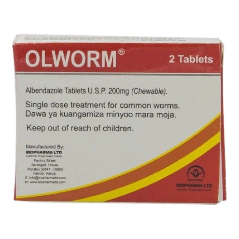 OLWORM /ALBENCEL TABLETS