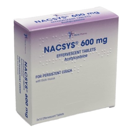 Nacsys 600mg 30s