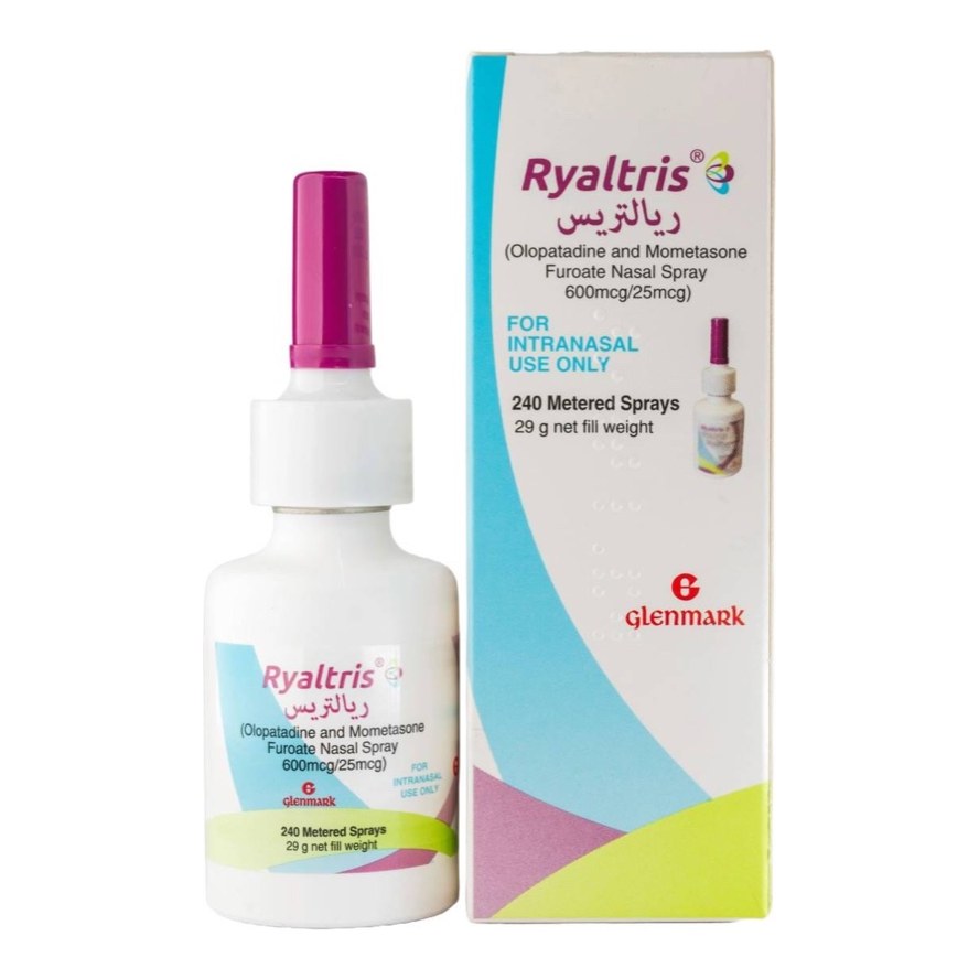 Ryaltris 120MD 600mcg/25mcg Nasal Spray