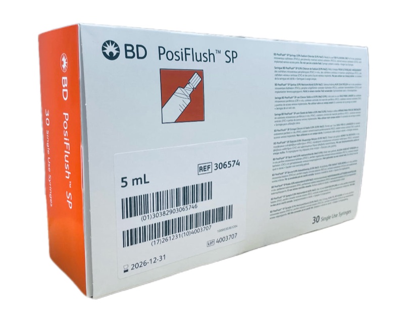 BD posiflush 5ml SP 30's