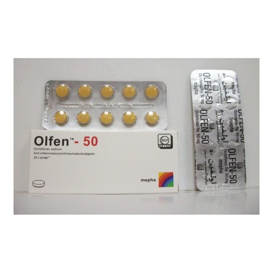 Olfen 50MG TABS 20's