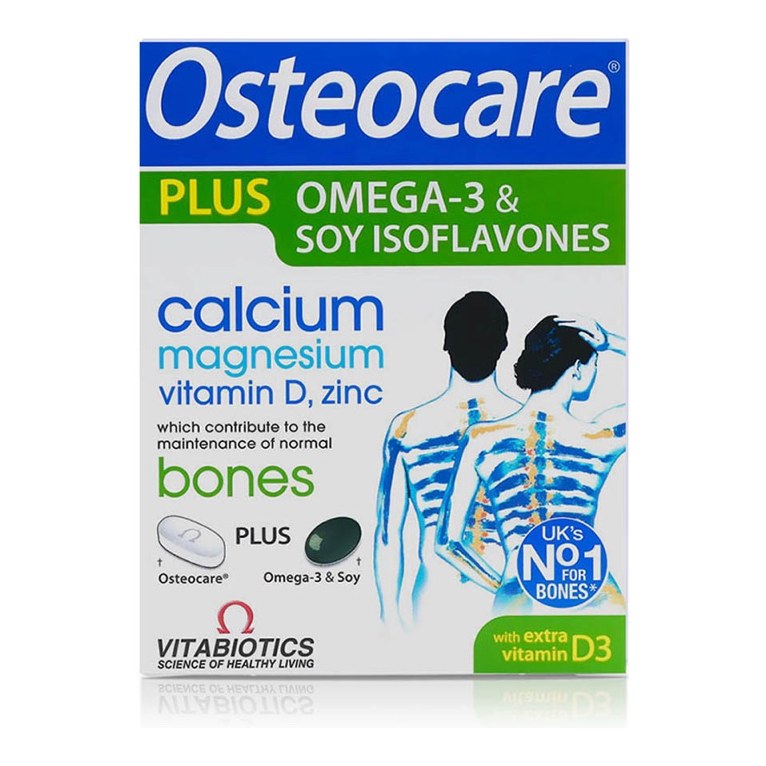 OSTEOCARE PLUS OMEGA3&SOY ISOFLAVONES 84S(P1)