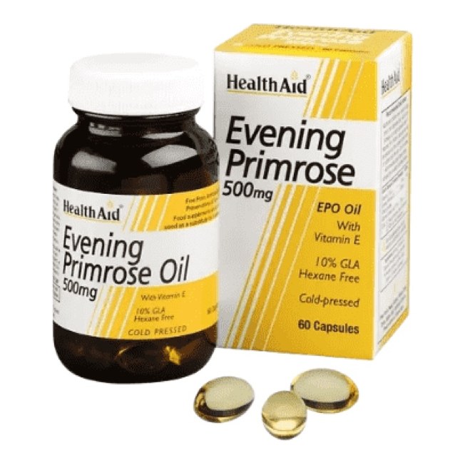HEALTH AID EVENING PRIMROSE OIL 500MG 60'S(P1)