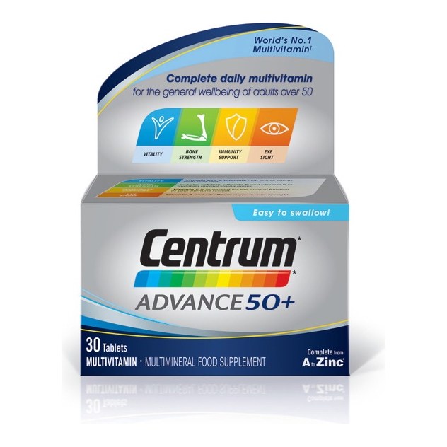 CENTRUM ADVANCE 50+ TABS 30S(P1)