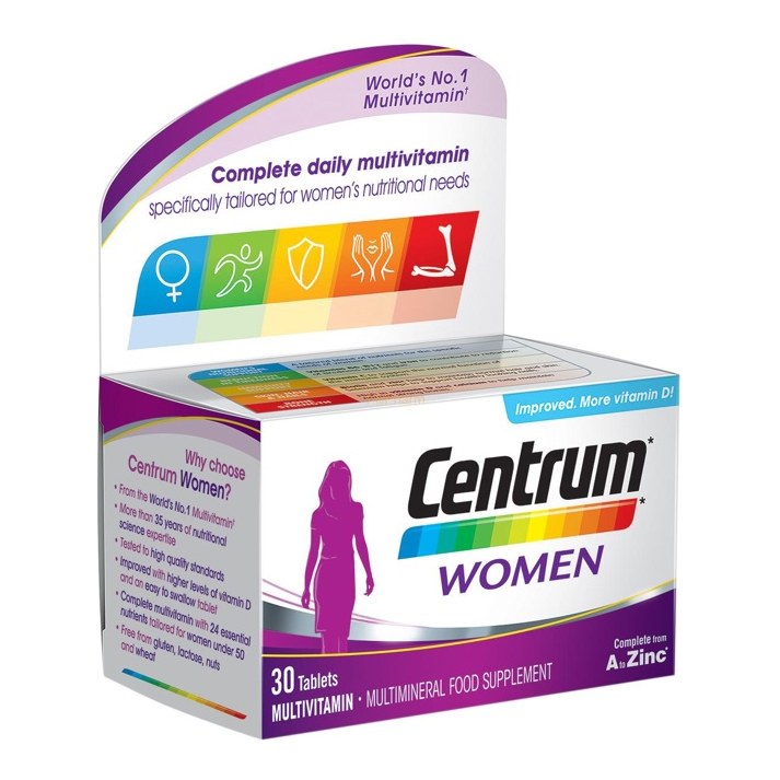CENTRUM WOMEN TABS 30S(P1)