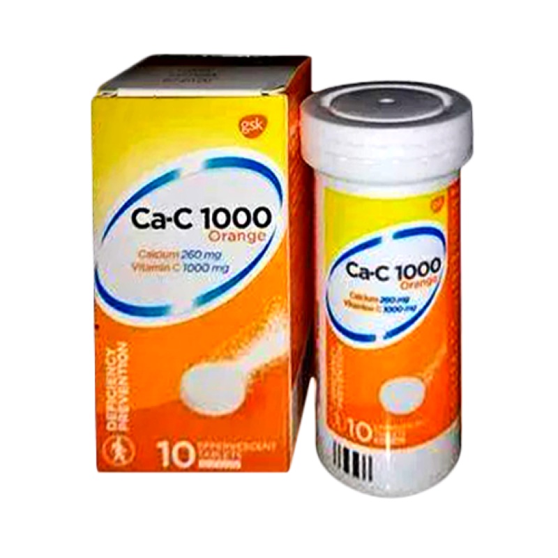 CAC-1000 CALCIUM SANDOZ EFFEVERCENT TABS 10'S (P1)