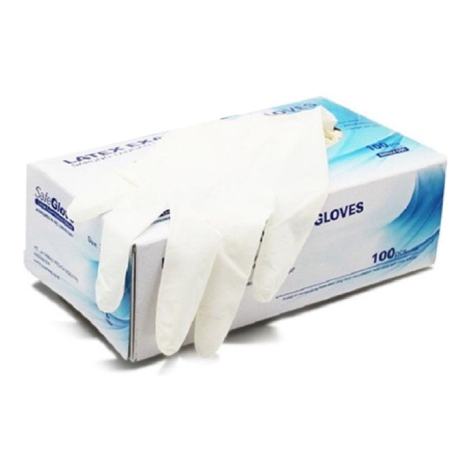 EXAMINATION GLOVES POWDERED(M) 100S