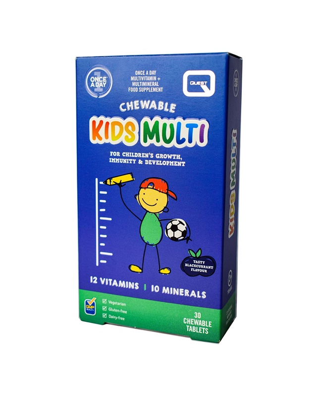 QST OAD KIDS CHEWABLE MULTIVITAMINS TABS 30'S