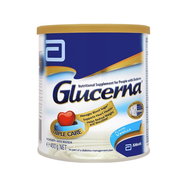 GLUCERNA TRIPLE CARE VANILLA 400GM