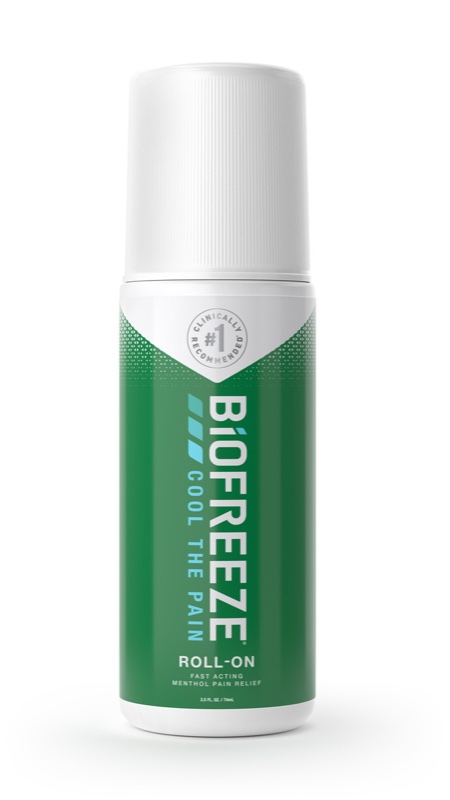 BIOFREEZE 2.5Oz ROLL-ON green
