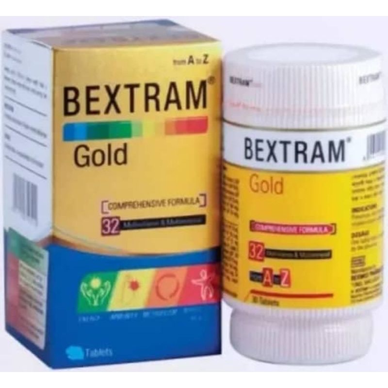 BEXTRAM GOLD TABS 30's