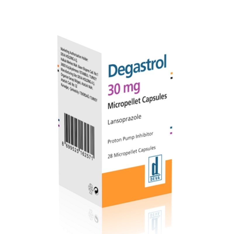 Degastrol 30mg 28's