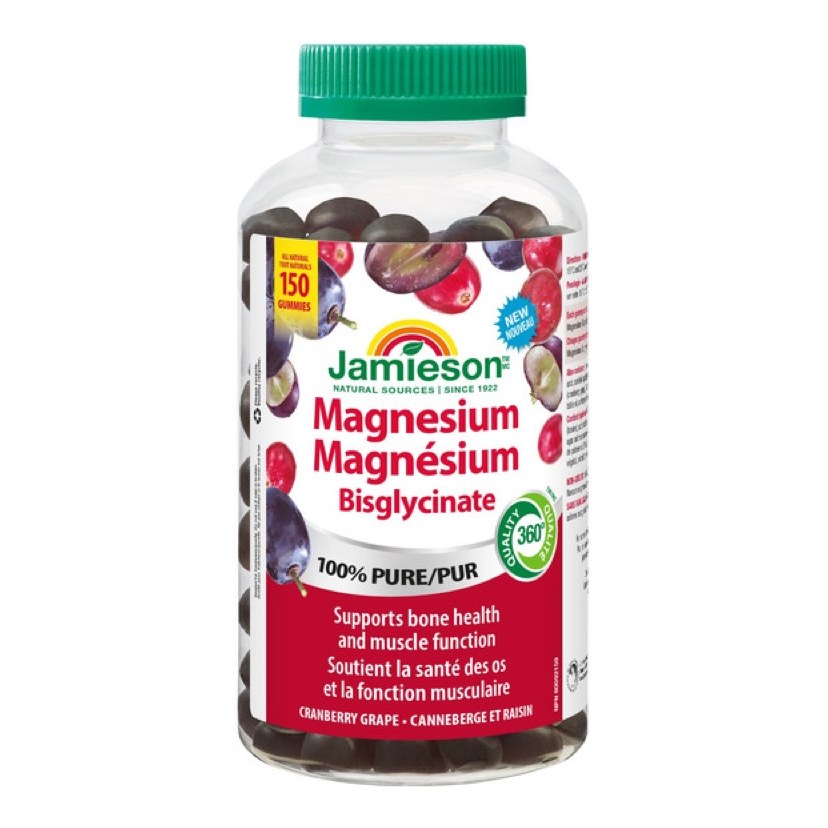 JAMIESON MAGNESIUM(BISGLYCINATE)GUMMIES 60s (P1)
