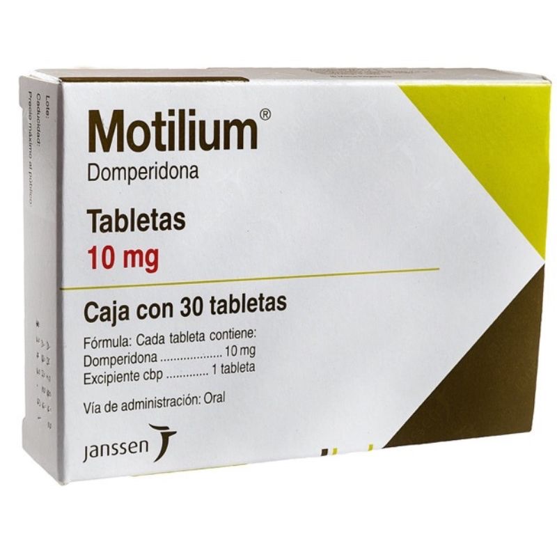 Motilium 10mg tabs 50's Para