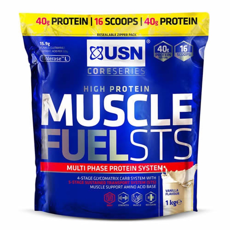 USN High protein Muscle Fuel STS 1KG