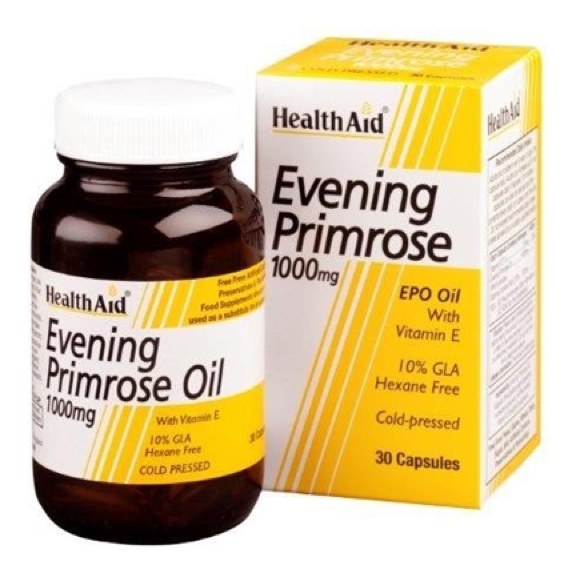 HEALTH AID EVENING PRIMROSE OIL 1000MG 30'S(P1)