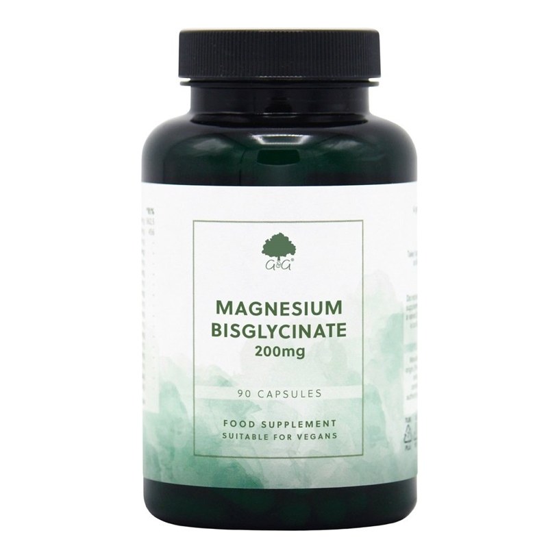 G&G MAGNESIUM BISGLYCINATE 200MG 90'S (p1)