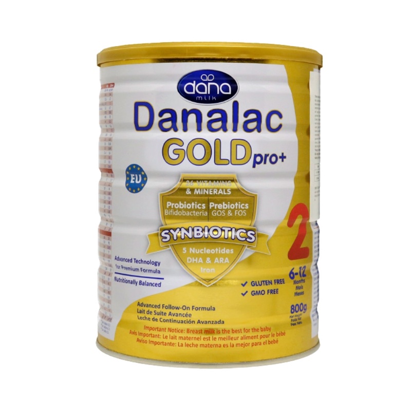 DANALAC GOLD PRO 2 6-12M