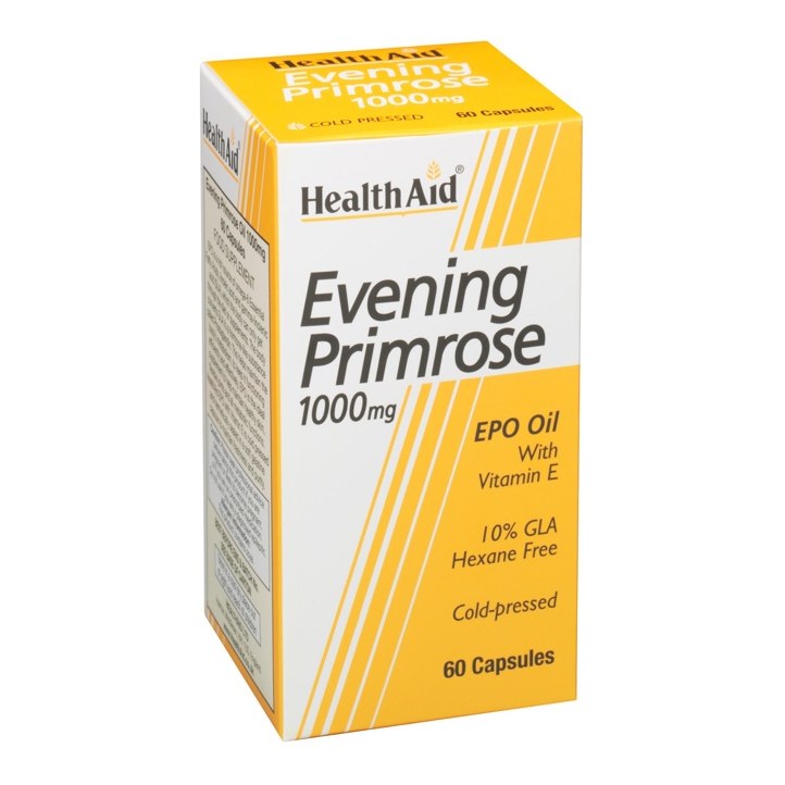 HEALTH AID EVENING PRIMROSE OIL 1000MG 60'S(P1)