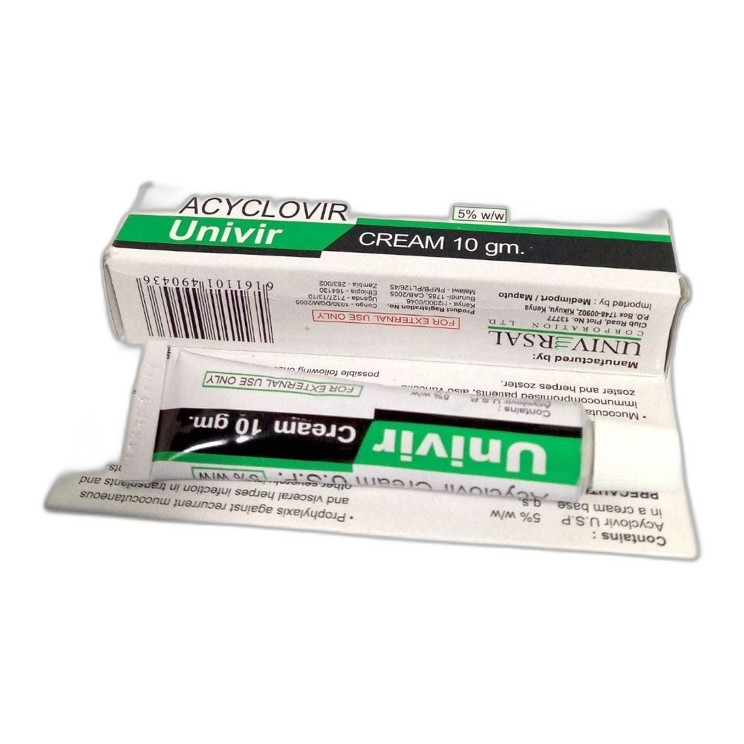 UNIVIR CREAM 10GM
