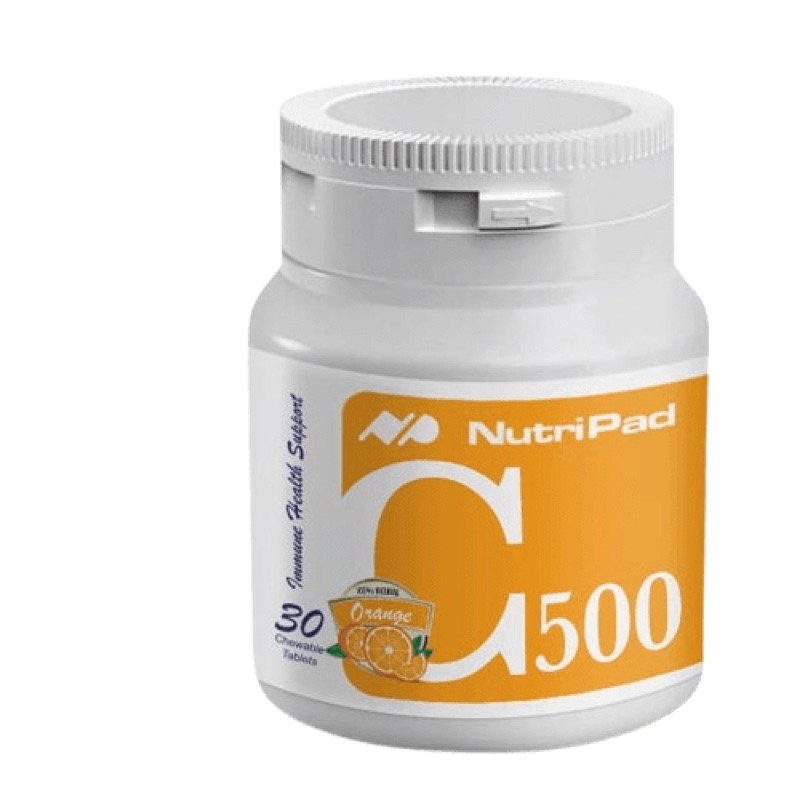 Nutripad VIT C 500mg Chewable 30s