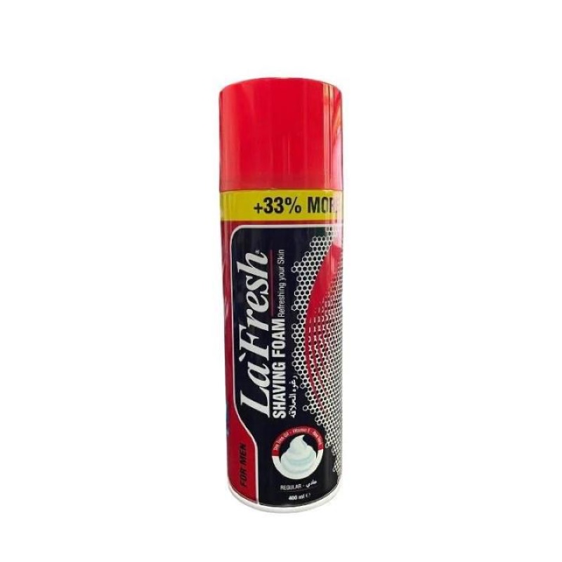 LA`FRESH REGULAR SHAVING FOAM 400ML