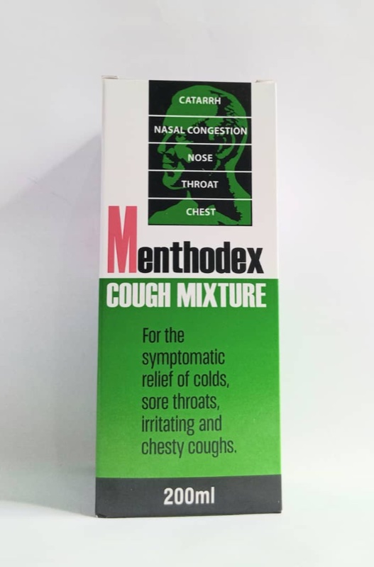 MENTHODEX COUGH MIXTURE 200MLS