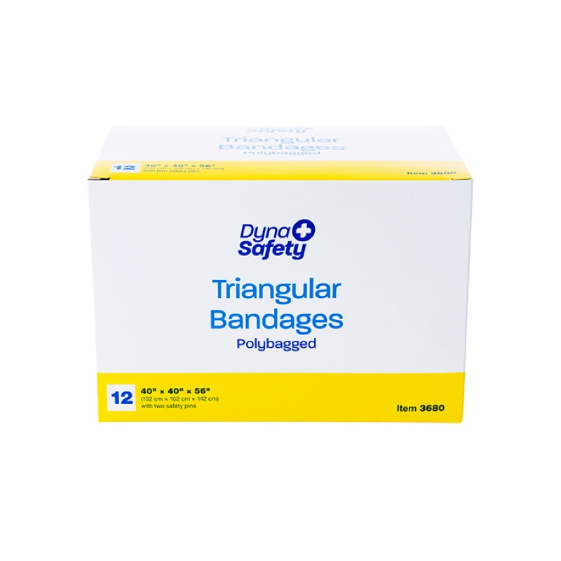 TRIANGULAR BANDAGES 12S