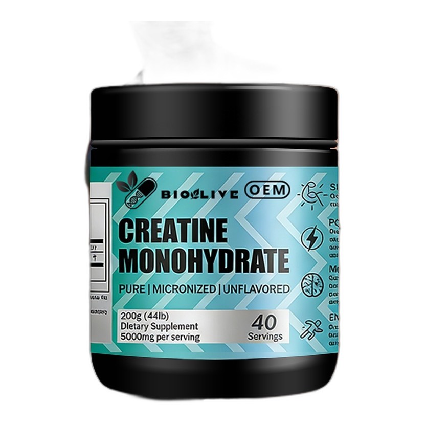 PURE CREATINE MONOHYDRATE  200G UNFAVOURED