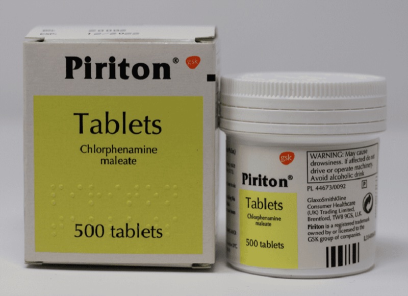 PIRITON TABS ORIGINAL 500S
