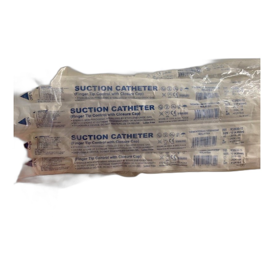 SUCTION CATHETER SIZE 12 1'S