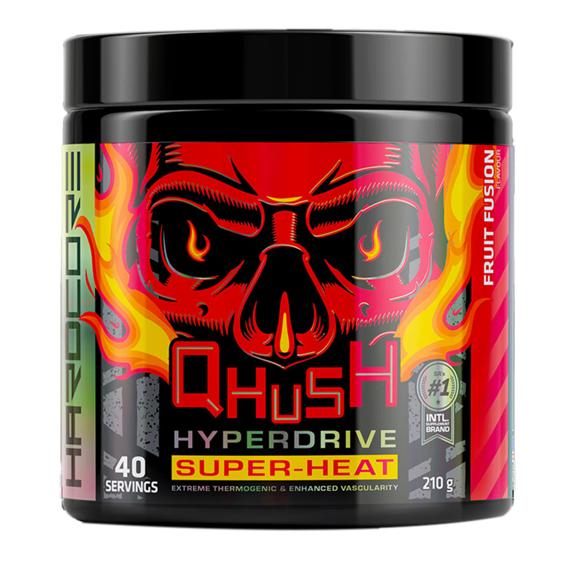 QHUSH HYPERDRIVE SUPER HEAT 210G(FRUIT FUSION)
