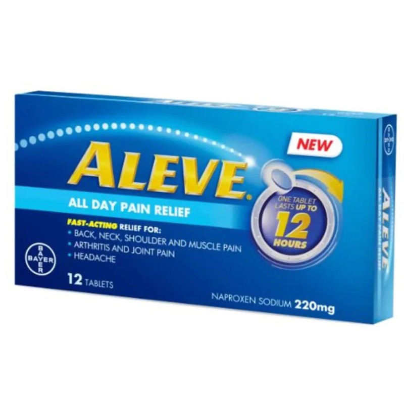 ALEVE 220MG 12S