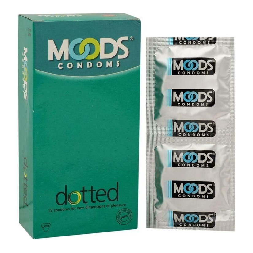 MOODS CONDOMS DOTTED