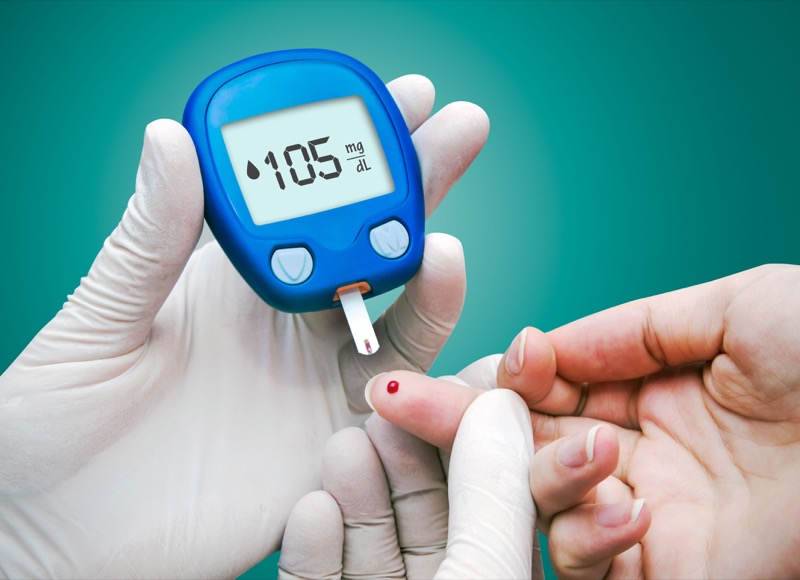 BLOOD GLUCOSE TEST