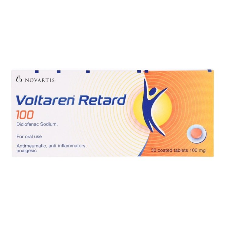 VOLTAREN RETARD 100MG 30S ORIGINAL