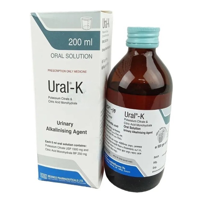 URAL K ORAL SOLUTION 200ML