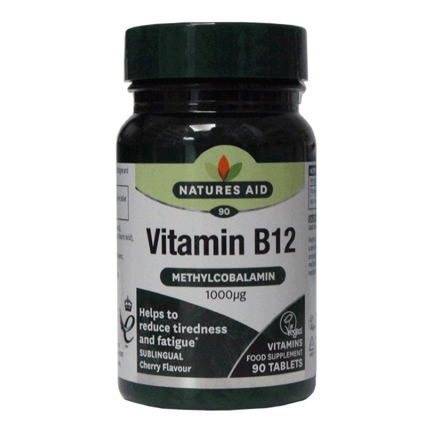 NATURES AID VITAMIN B12 -1000UG 90's(P1)