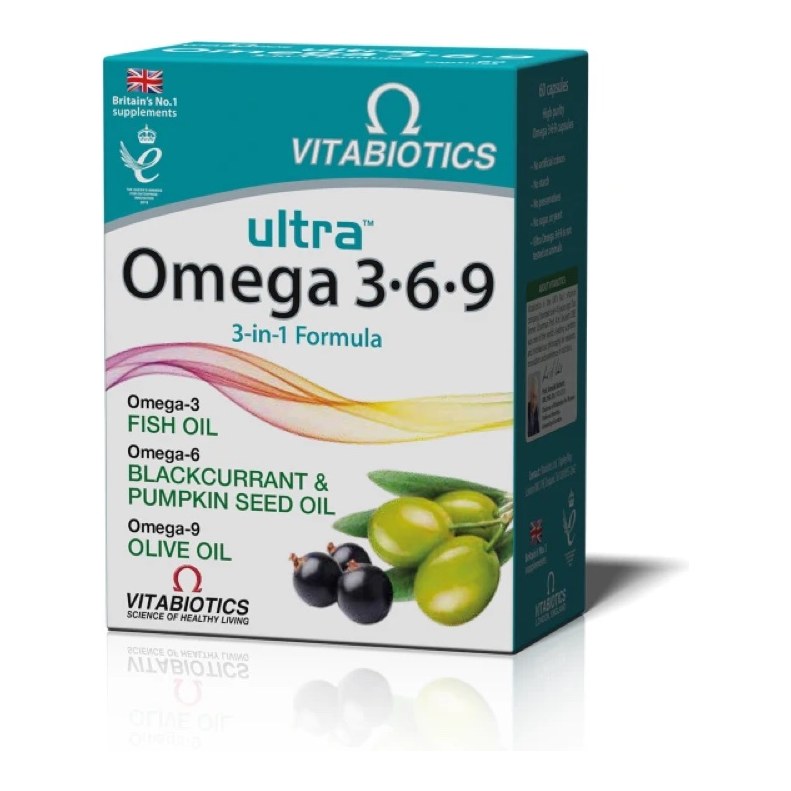 ULTRA OMEGA 3-6-9  60S VITABIOTICS