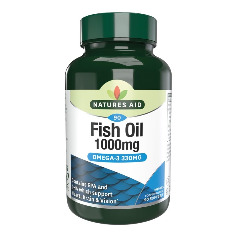 NATURES AID FISH OIL1000MG 90S(P1)