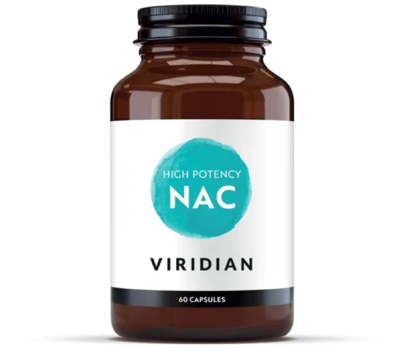 VIRIDIAN NAC 600MG CAPS 60S