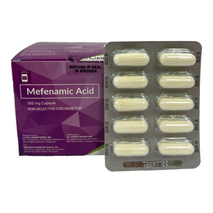 MEFENAMIC CAPS 500MG 100s