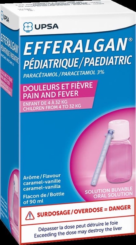 EFFERALGAN PAEDIATRIC SUSP 90ML