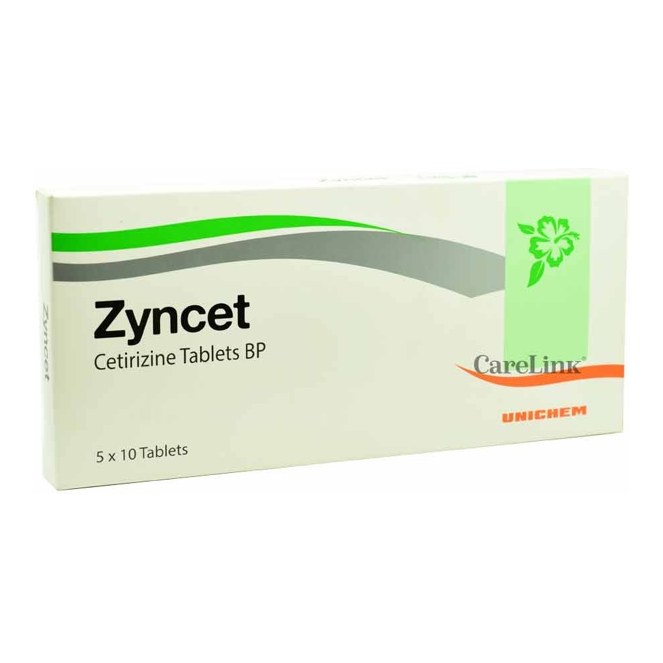 Zyncet tabs 50's