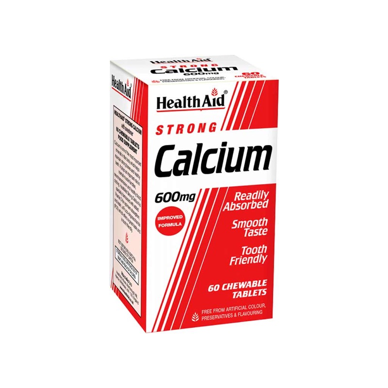 HEALTH AID STRONG CALCIUM 600MG 60'S(P1)