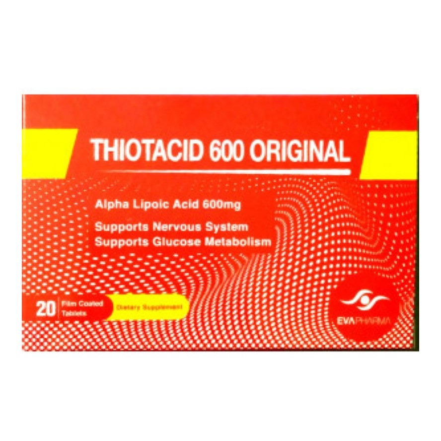 THIOTACID 600MG 20S
